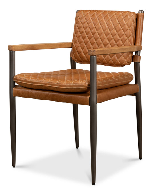 THE HARLEY CHAIR, ECLECTIC BROWN