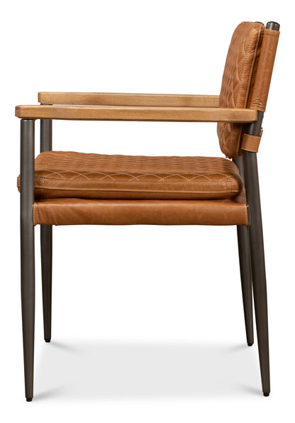 THE HARLEY CHAIR, ECLECTIC BROWN