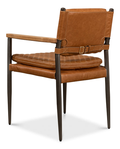 THE HARLEY CHAIR, ECLECTIC BROWN