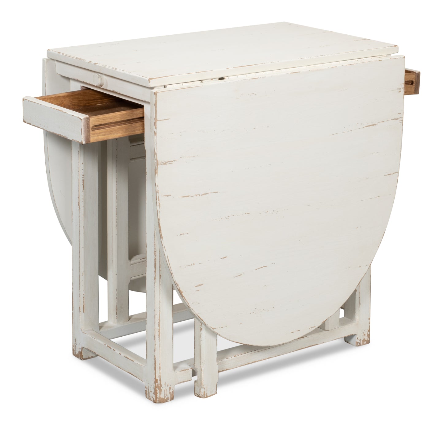 CHARLIE'S WOODENHINGE DROPLEAF TABLE