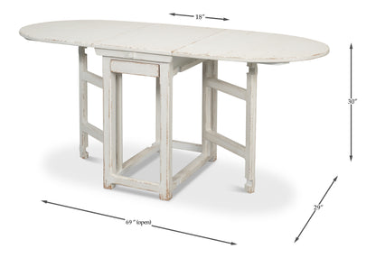 CHARLIE'S WOODENHINGE DROPLEAF TABLE