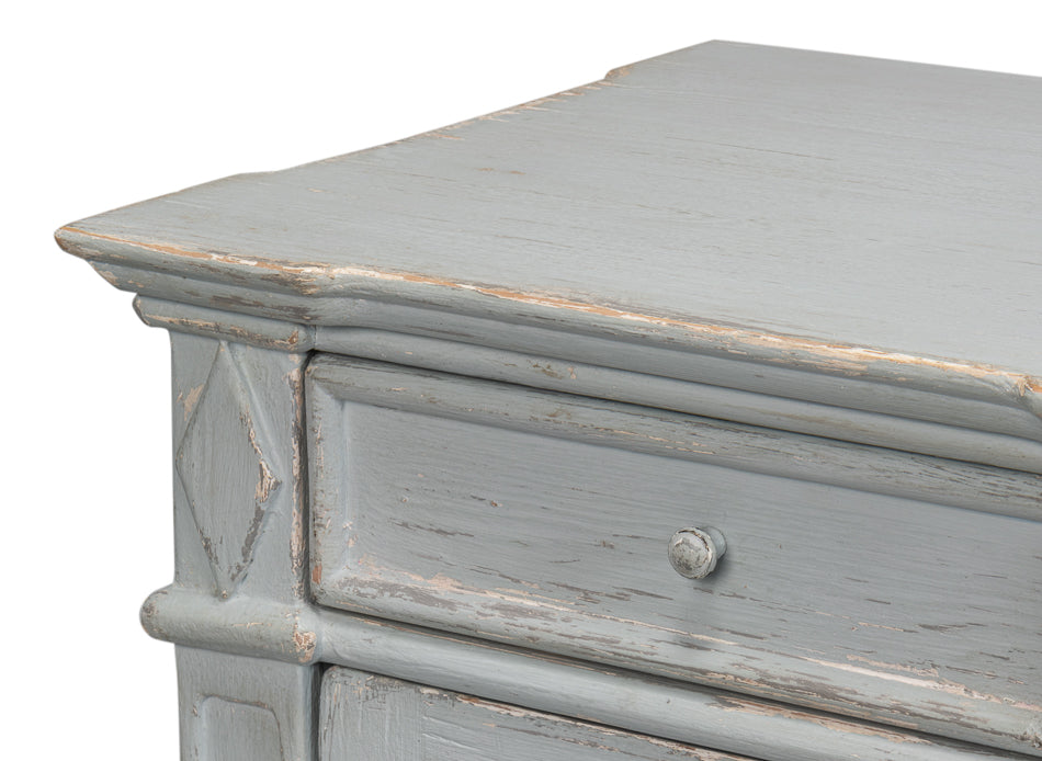 Diamond Wall Sideboard Blue/Grey