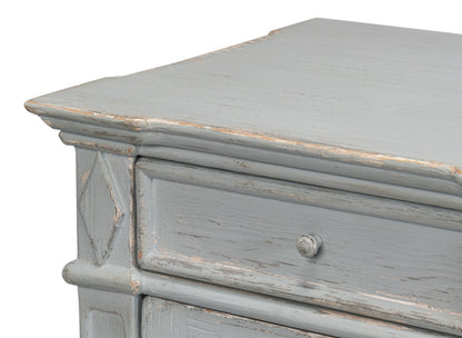 Diamond Wall Sideboard Blue/Grey