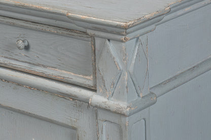 Diamond Wall Sideboard Blue/Grey