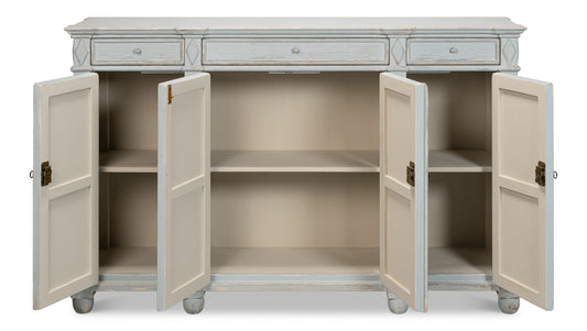 Diamond Wall Sideboard Blue/Grey