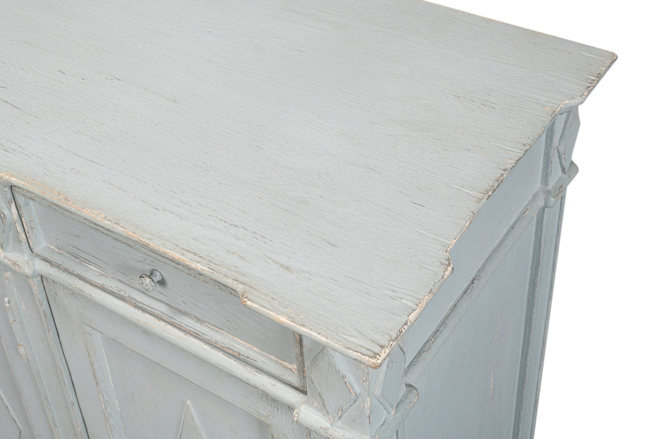 Diamond Wall Sideboard Blue/Grey