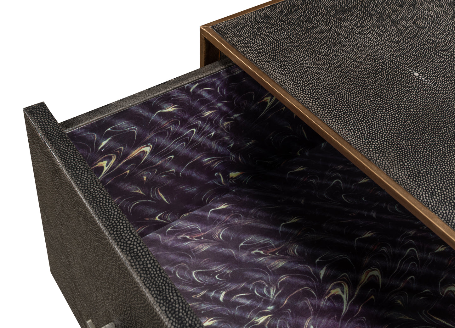 Grey Shagreen Dresser