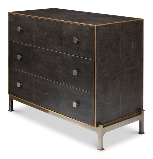 Grey Shagreen Dresser