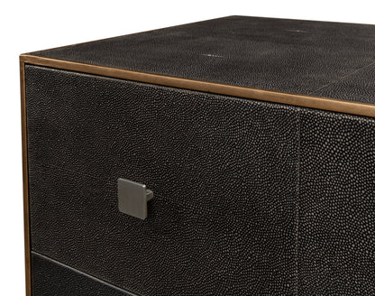Grey Shagreen Dresser