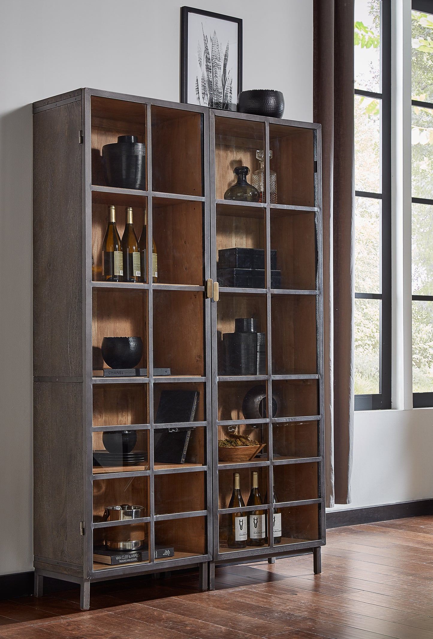 A Gem Of A Handle Display Cabinet Left