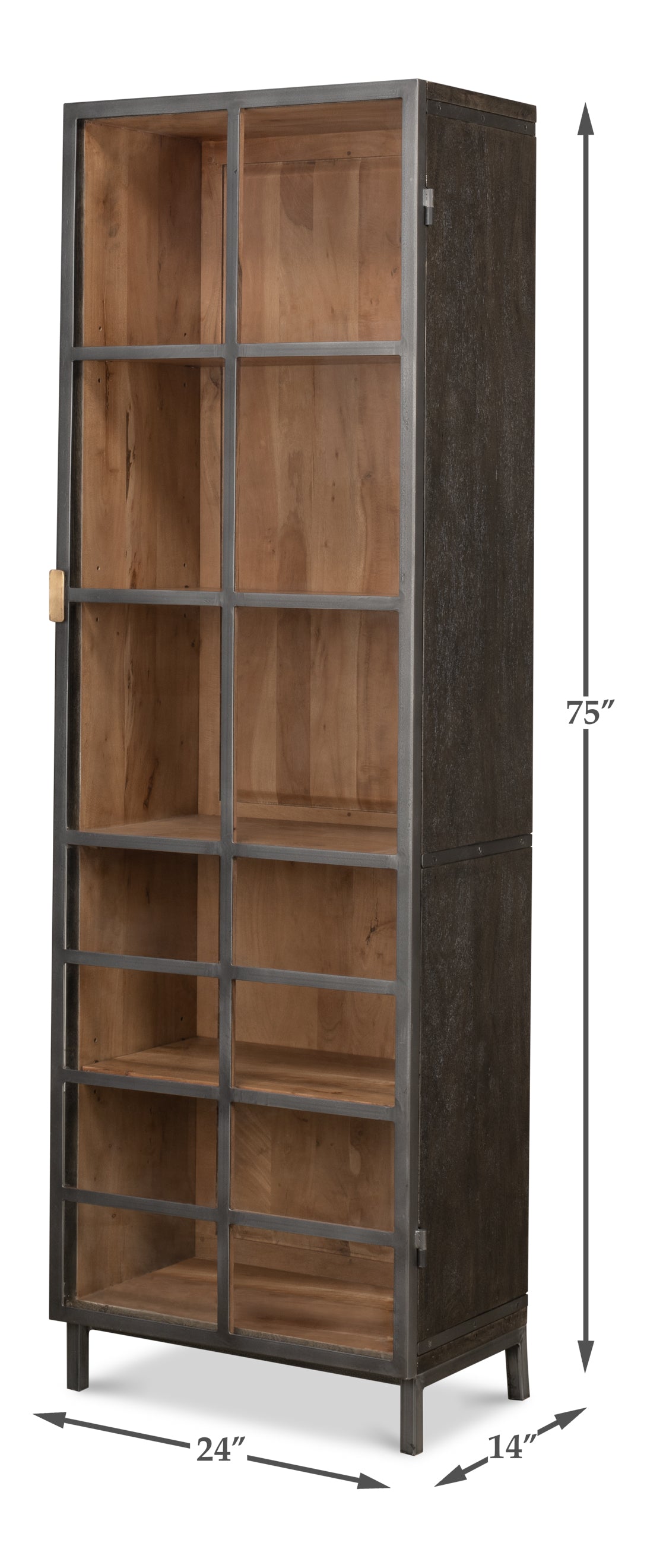 A Gem Of A Handle Display Cabinet Right