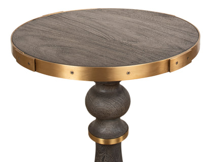 JEFFERSON DISTILLED LEATHER DINING CHAIR