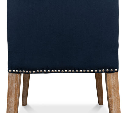 Franklin Side Chair Navy Blue