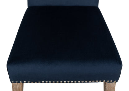 Franklin Side Chair Navy Blue