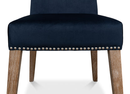 Franklin Side Chair Navy Blue