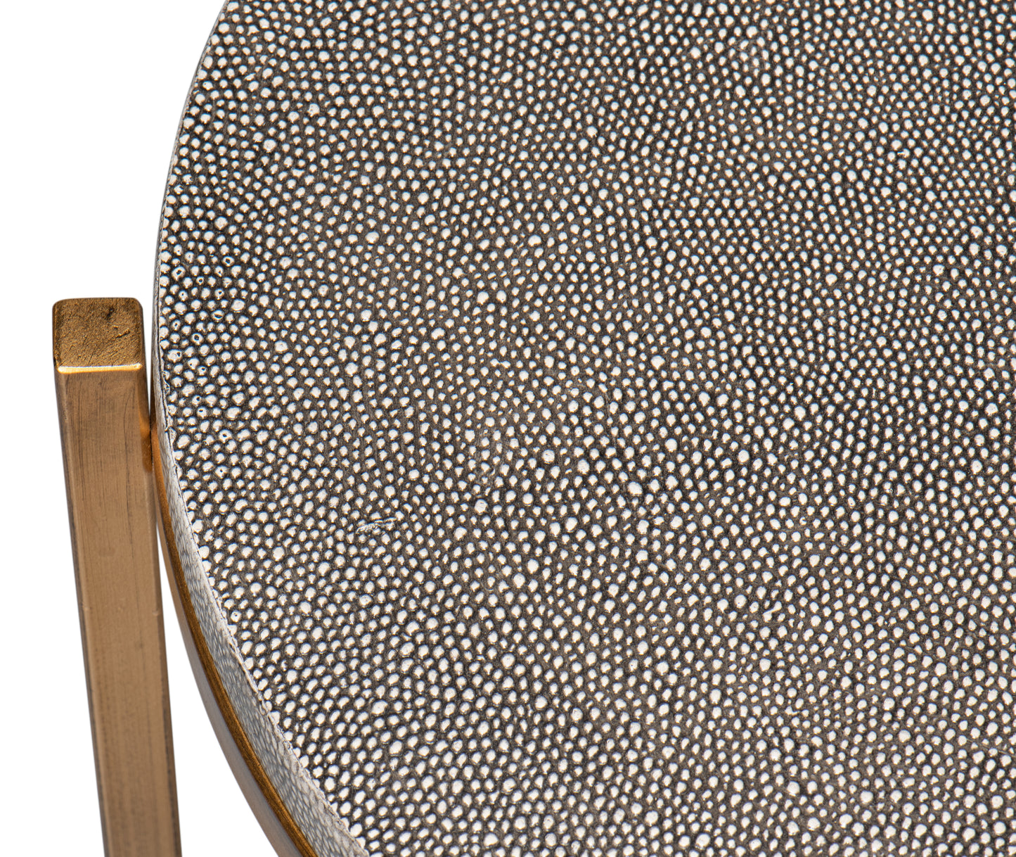 Spence Side Table, Black And Gold
