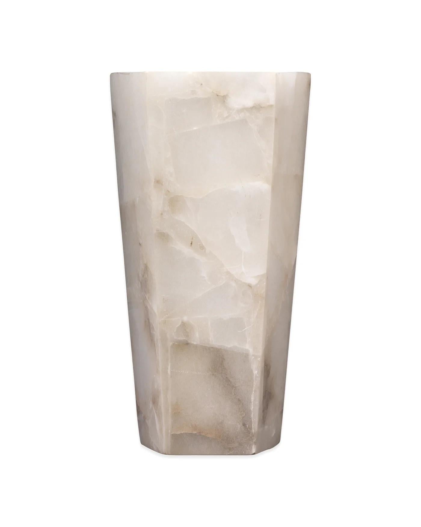 Borealis Hexagon Wall Sconce, Tall