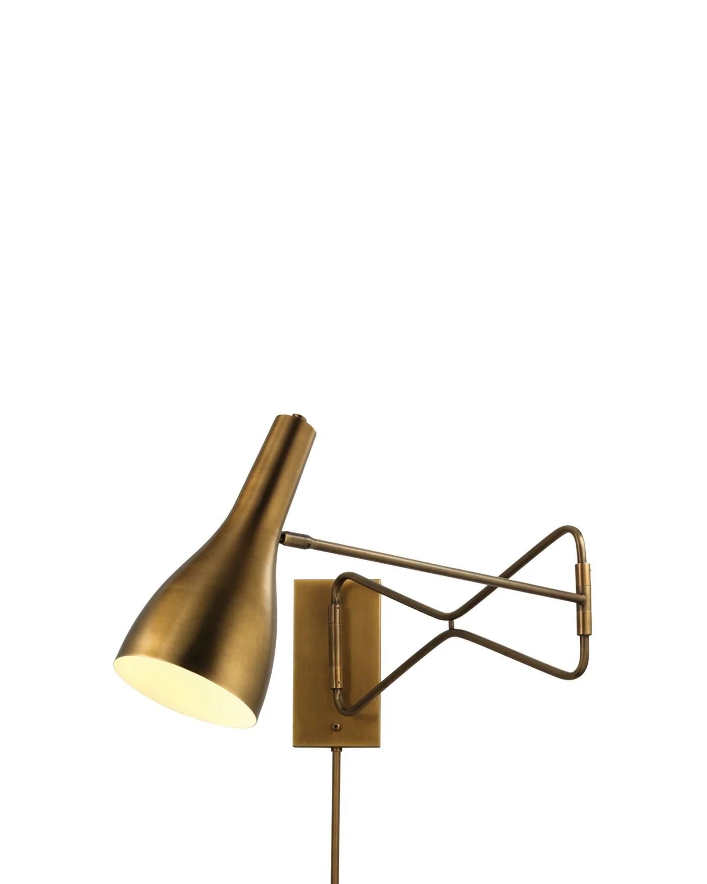 Lenz Swing Arm Wall Sconce