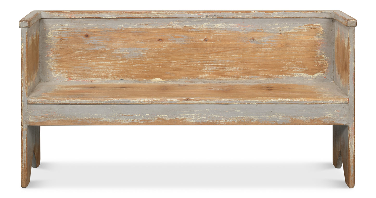 BEACH HOUSE BENCH, GREY