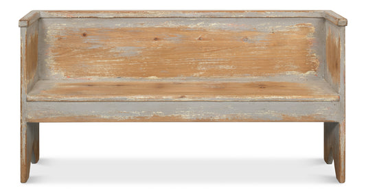 BEACH HOUSE BENCH, GREY