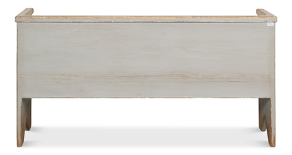 BEACH HOUSE BENCH, GREY