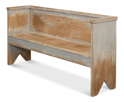 BEACH HOUSE BENCH, GREY
