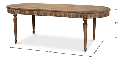 French Antique Reproduction Dining Table