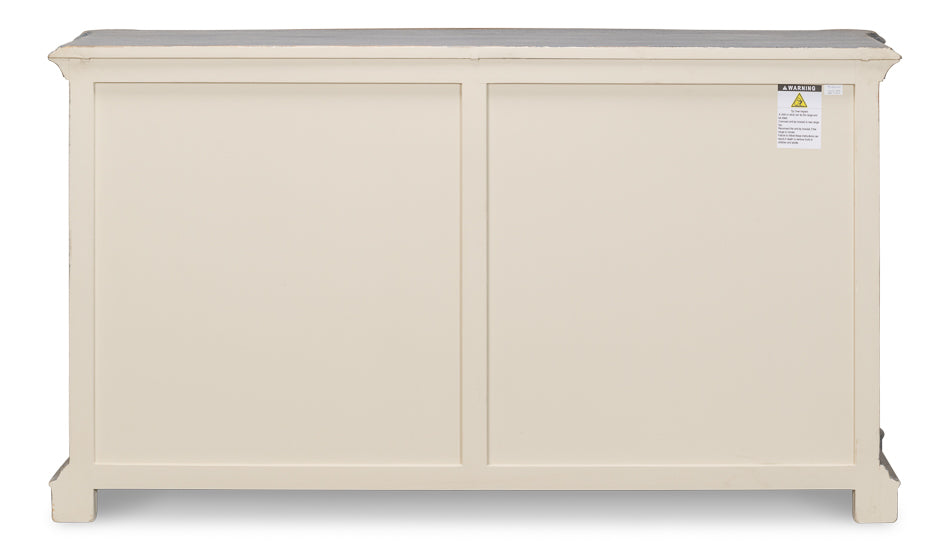 Columns Bowfront Sideboard Blue