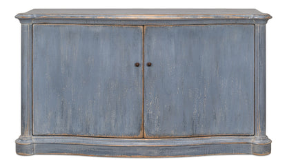 Columns Bowfront Sideboard Blue
