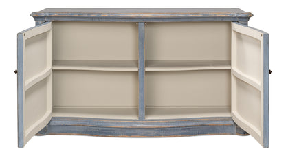 Columns Bowfront Sideboard Blue
