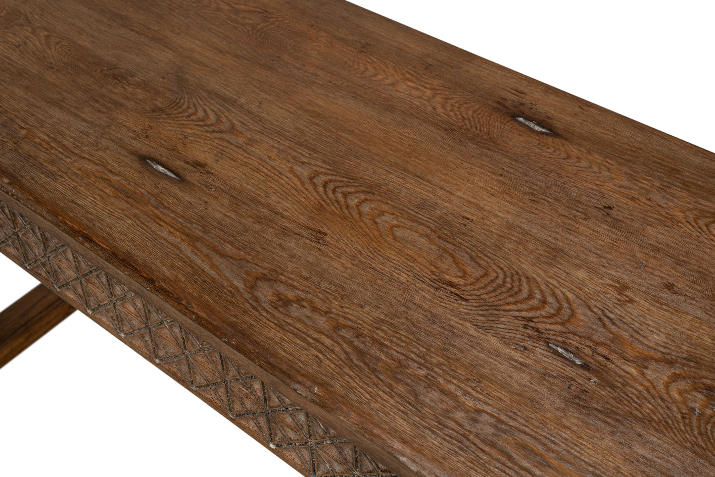 Honeycomb & Cross Console Table