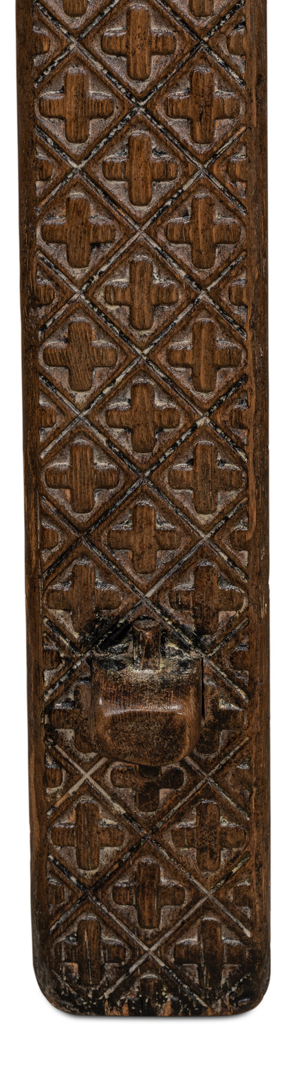 Honeycomb & Cross Console Table