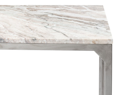 Open Desk With Shelves Marble Top