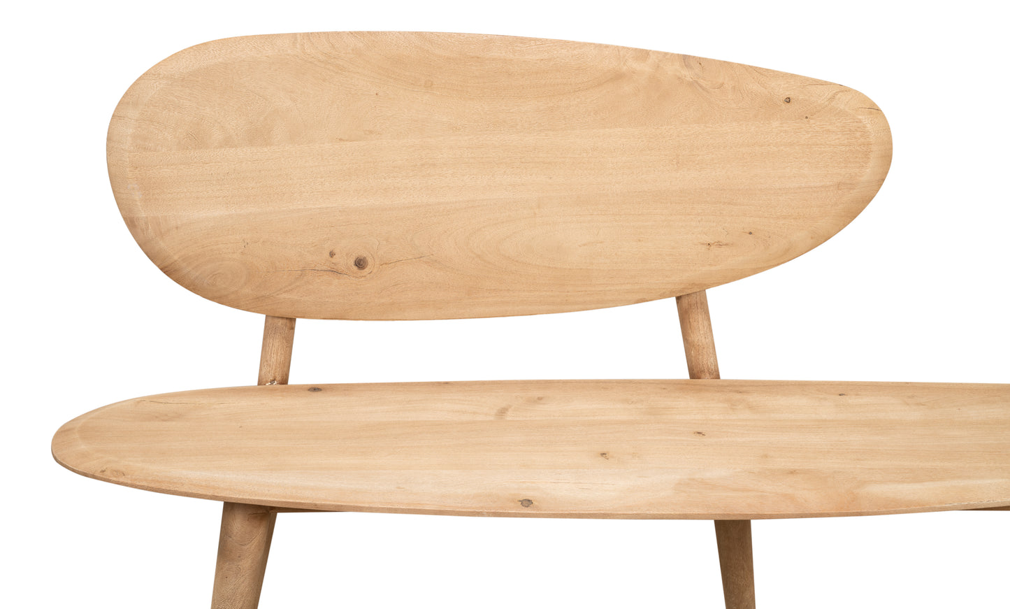 PEBBLE BENCH (1 BACK) LIONSKIN FINISH