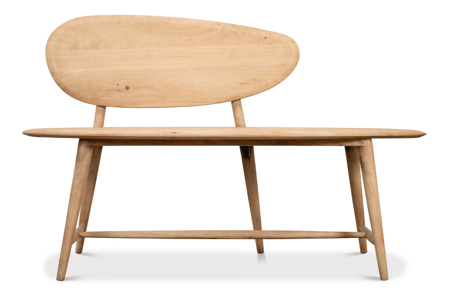 PEBBLE BENCH (1 BACK) LIONSKIN FINISH