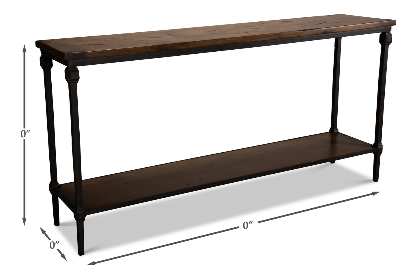 HUNTSMAN CONSOLE, ACACIA VENEERS