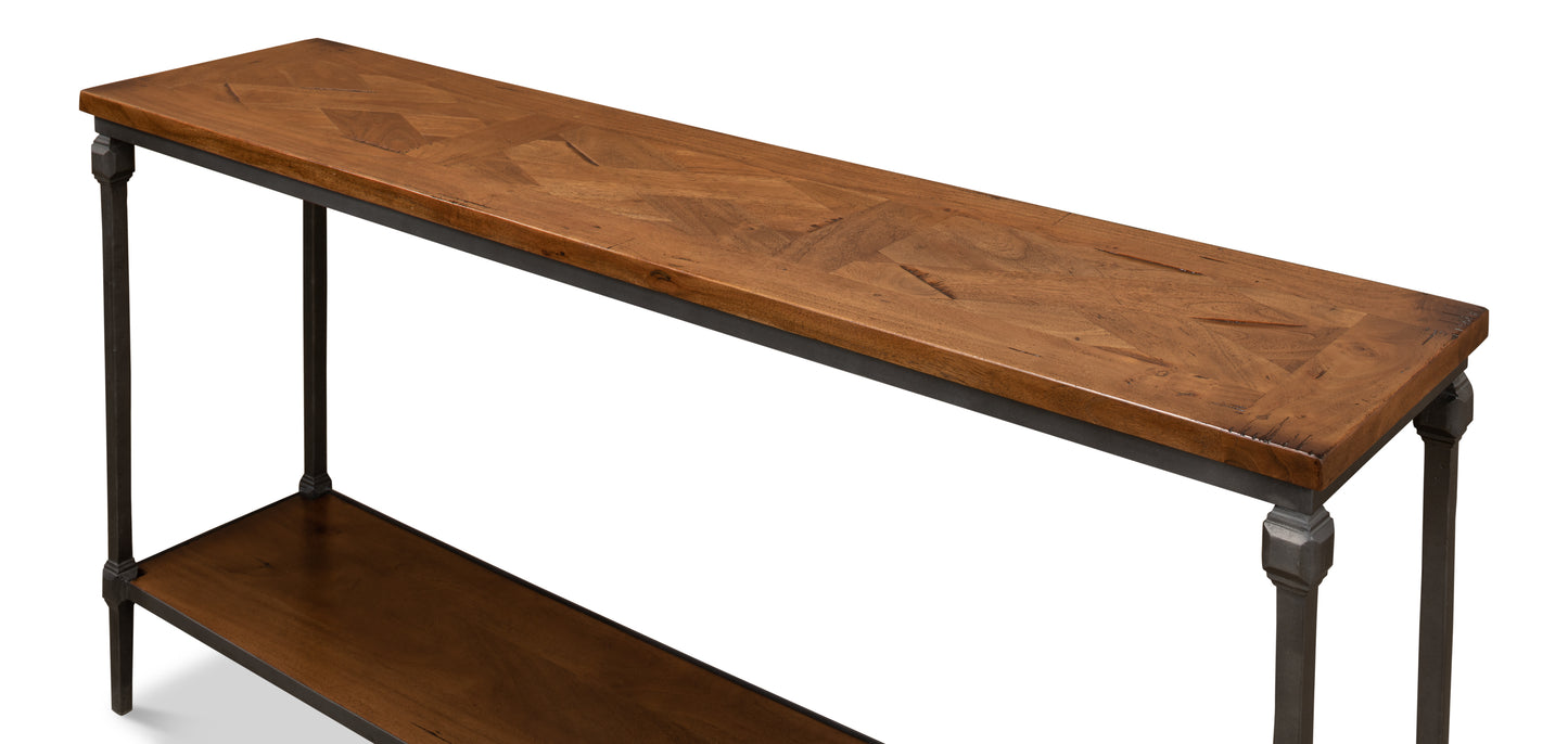 HUNTSMAN CONSOLE, ACACIA VENEERS