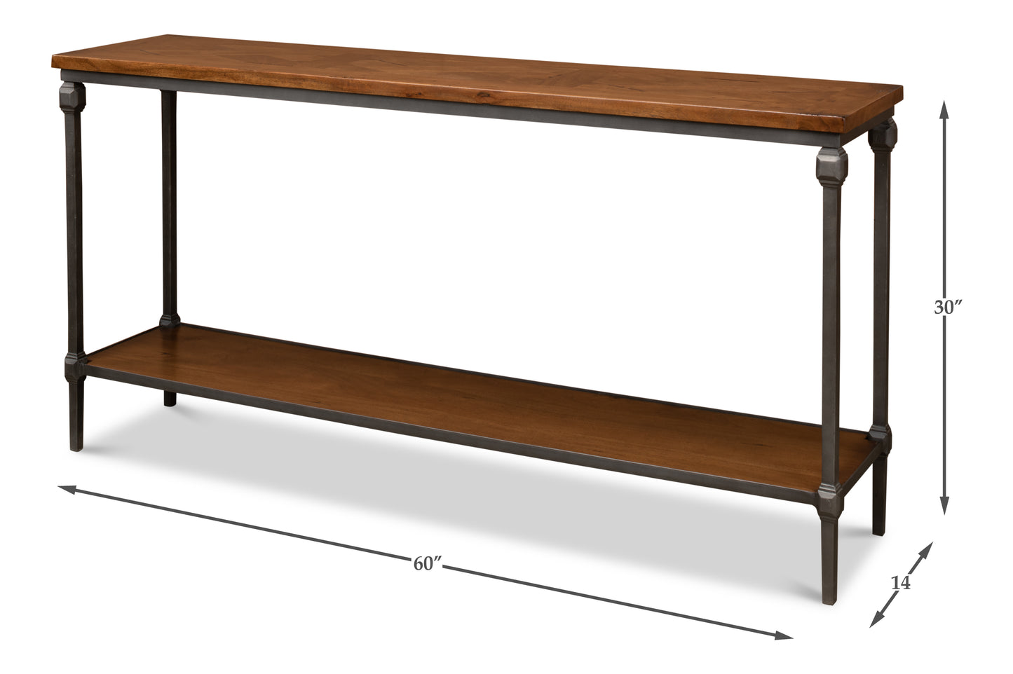 HUNTSMAN CONSOLE, ACACIA VENEERS