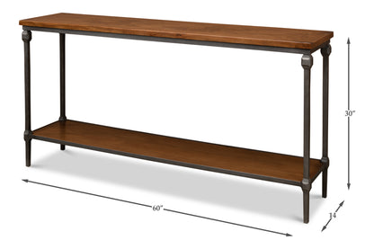 HUNTSMAN CONSOLE, ACACIA VENEERS