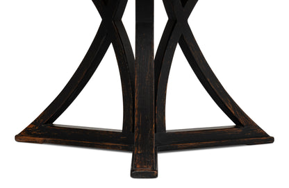 Flying Buttress Dining Table Antique Black