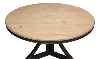 Flying Buttress Dining Table Antique Black