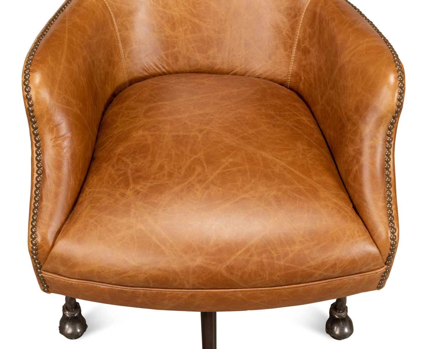 ANDREW JACKSON DESK CHAIR, CUBA BROWN
