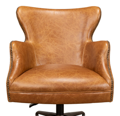 ANDREW JACKSON DESK CHAIR, CUBA BROWN