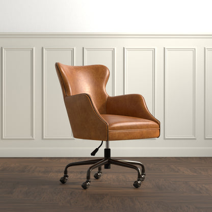 ANDREW JACKSON DESK CHAIR, CUBA BROWN
