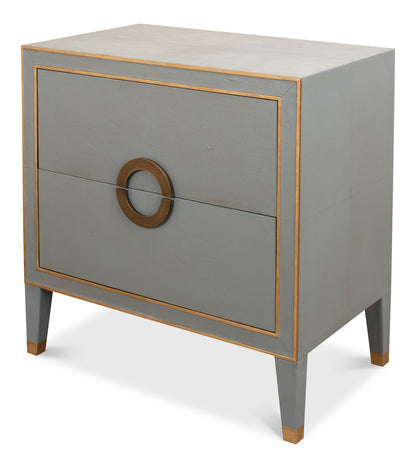 GABRIELLA NIGHTSTAND, STORM GREY