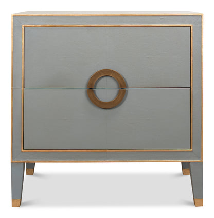GABRIELLA NIGHTSTAND, STORM GREY