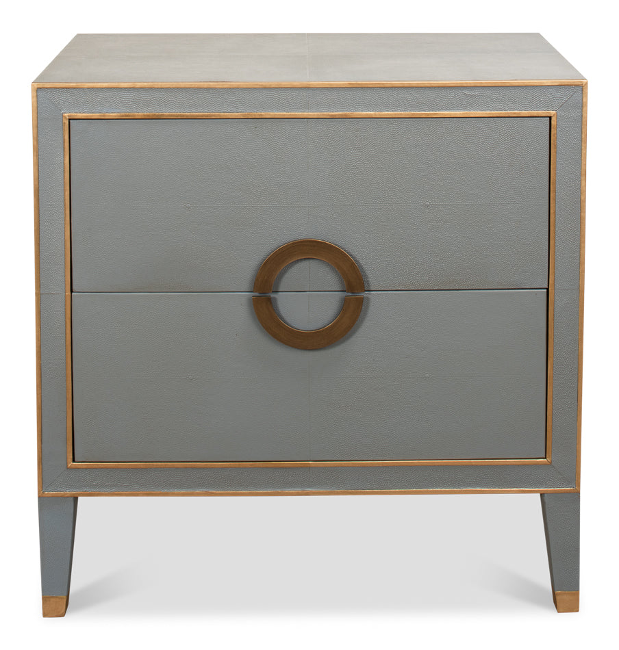 GABRIELLA NIGHTSTAND, STORM GREY