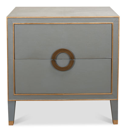 GABRIELLA NIGHTSTAND, STORM GREY
