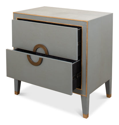GABRIELLA NIGHTSTAND, STORM GREY