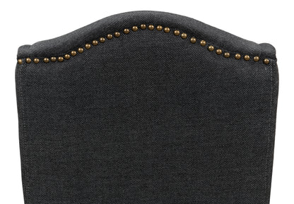 Black High Back Dining Chair